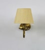 Beige Fabric Shade Wall Lamp