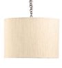 Beige Fabric Single Hanging Light