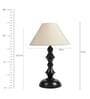 Beige Fabric Table Lamp