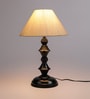 Beige Fabric Table Lamp
