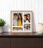 Beige Fibre Decorative Collage Photo Frames