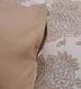 Beige Floral 210 TC 100% Cotton (Set of 8) Double Bed Bedding Sets