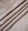 Beige Floral 400 TC Single Bedsheet with 2 Pillow Covers Luxury Series Collection