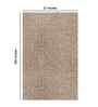 Beige Ganesh Design Subtle Elegance Modern Style Wallpaper
