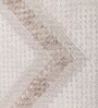 Beige Geometric 5X7 Machine Made Carpet