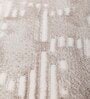 Beige Geometric 5X7 Machine Made Carpet