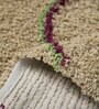 Beige Abstract Blended Cotton 16x24 Inches AntiSkid (Set of 2) Door Mat