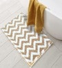 Pink Zig Zag Microfibre 32x20 Inches Super Soft Bath Mat