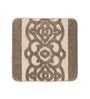 Beige Traditional Microfibre 19x27 Inches AntiSkid (Set of 2) Bath Mats