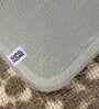 Beige Traditional Microfibre 19x27 Inches AntiSkid (Set of 2) Bath Mats