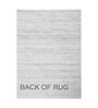 Beige Geometric Polyester 5 ft x 7 ft Hand Knotted Carpet