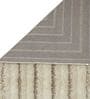 Beige Geometric Polyester 59x32 Inches Machine Made Floor Runner
