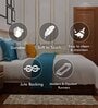 Beige Geometric Polypropylene 2 x 5 Feet Machine Made Runner