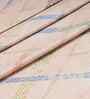 Beige Geometric Print 200 TC Cotton Double Bed Sheet with 2 Pillow Covers Eclectic Geo Collection