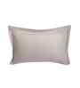 Beige Geometric Print 300 TC Cotton 2 Pillow Cover Set