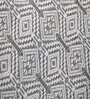 Beige Geometric Wool 5 x 7 Feet Hand Woven Carpet
