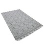Beige Geometric Wool 5 x 7 Feet Hand Woven Carpet