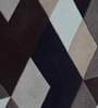 Geometric Pattern Wool 5 X 2 Feet Hand Tufted Bedside Runner