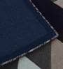 Geometric Pattern Wool 5 X 2 Feet Hand Tufted Bedside Runner