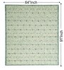 Beige Geometrical Wool Hand Tufted Carpet