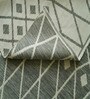 Beige Geometrical Wool Hand Tufted Carpet