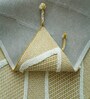 Beige Geometrical Wool Hand Tufted Carpet