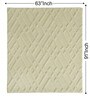 Beige Geometrical Wool Hand Tufted Carpet