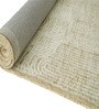 Beige Geometrical Wool Hand Tufted Carpet