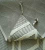 Beige Geometrical Wool Hand Tufted Carpet
