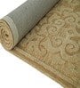 Beige Geometrical Wool Hand Tufted Carpet
