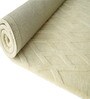 Beige Geometrical Wool Hand Tufted Carpet