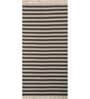 Beige Geometrical Wool 5 ft X 8 ft Flat Weaves