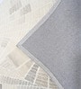 Beige Abstract Wool And Cotton 5 X 8 Ft Hand Tufted Carpet