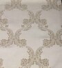 Beige Hallway Damasc Cotton Jacquard (60 x 13) Table Runner