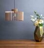 Euphoria Beige Wooden Hanging Light