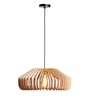 Maurice Beige Wooden Hanging Light