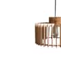 Euphoria Beige Wooden Hanging Light