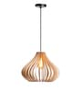 Bradbury Beige Wooden Hanging Light