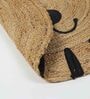 Beige Jute 3 Ft Round Carpet