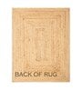 Beige Jute Geometric 60 x 84 Inches Flat Weaves Dhurries
