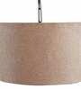 Beige Jute Hanging Light