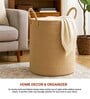 Laundry Basket For Clothes,Clothes Storage Baskets,Jute Laundry Bag