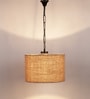 Rayes Beige Jute Hanging Light