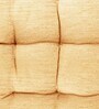 Beige Solid Jute 14x14 Inches Chair Pad