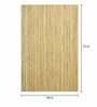 Beige Solid Jute 4 ft x 6 ft Hand Woven Carpet