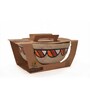 Beige Jute Tabletop Planter
