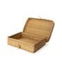 Beige Kauna Grass Trousseau  Basket With Closure