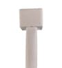 Beige Linen & metal Luxe linen majesty Floor Lamp
