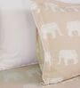 Beige Mandala Elephant Print 210 TC 100% Cotton Superking Bedsheet with 2 Pillow Covers Beige Mandala Elephant Print 210 TC 100% Cotton Superking Bedsheet with 2 Pillow Covers