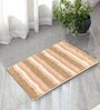Beige Microfiber 16x24 Inches Super Soft Bath Mat
